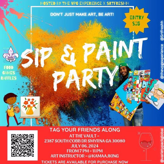 Kamaajking's tweet photo. https://t.co/CGSef2hWnO get your tickets now 🎟️🎟️🎟️ Last day for the sale ❗️Come enjoy the night , I’ll be instructing everyone 👨🏾‍🎨🥂  RT and share for me 🙏🏾 https://t.co/tHPD5vTUSK