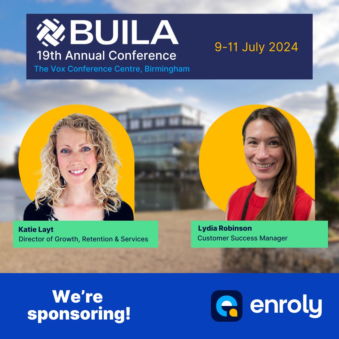 Come and say hello to Katie and Lydia at the <a href="/BUILAcommittee/">BUILA</a>  Annual Conference next week to find out how the Enroly platform can transform CAS, visa, and arrival at your institution. 

Or simply come by our stand for your chance to win some exciting Enroly giveaways! 🎁