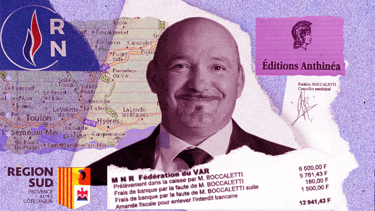 LesGrenades_'s tweet photo. Le @RNational_off ,parti des agresseurs ! 
@Boccaletti83 ,député ultra-violent voyou.
Coup de couteau ds le mollet,violences phys et psycho,tentative de suicide:lex-femme du candidat #RN décrit un enfer 
Déjà condamné à de la prison pr violences en réunion avec arme
#Bardella https://t.co/iNOZHI0CRi