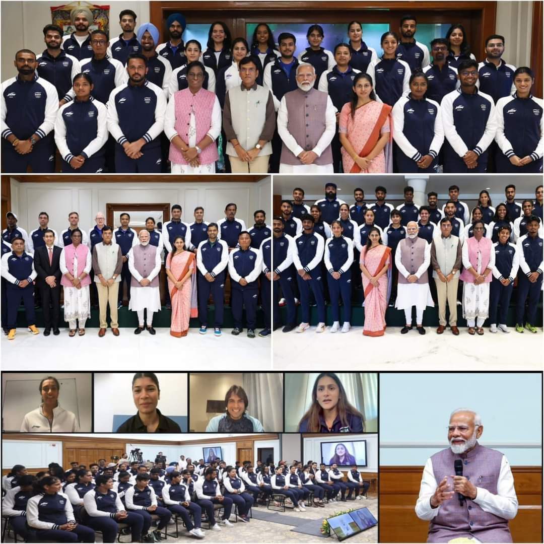 BRCMES's tweet photo. BRCM Family wishes Best of Luck and Best wishes to the INDIAN TEAM  MEMBERS of various sports and events who all are going to participate in Paris Olympics  2024. Your success is our pride and pride of the Nation. https://t.co/JK5jefrbDA