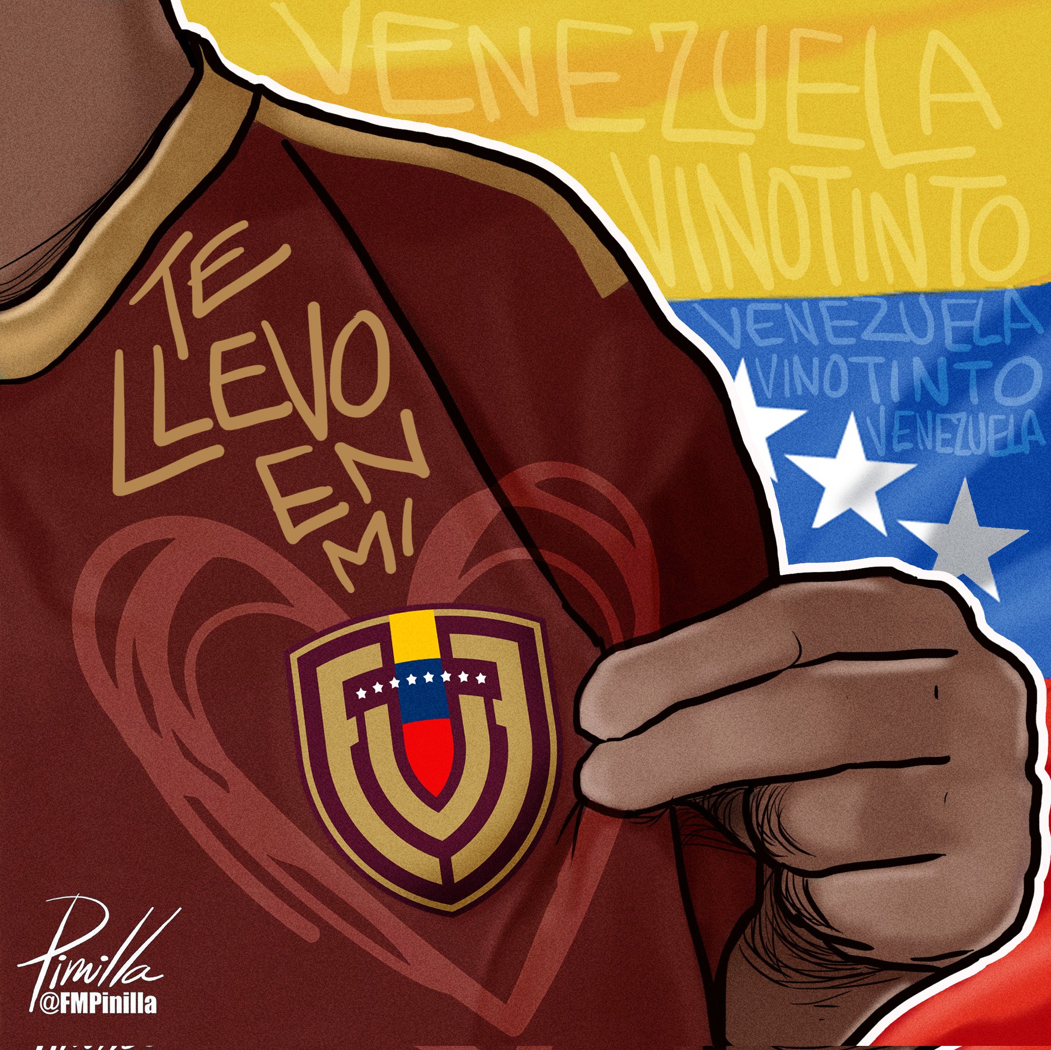 Fernando Pinilla on X: "¡Fuerza @selevinotinto! • #Venezuela #venezolanos # Vinotinto https://t.co/veWbLPcpa1" / X