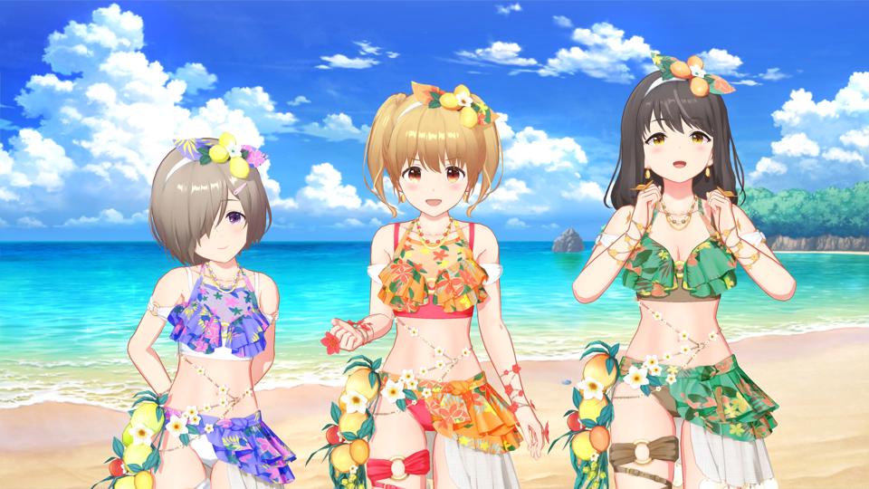 水着衣装追加決定👗／ 7/8(月)12:00〜 さくら、千紗、遙子の水着衣装が