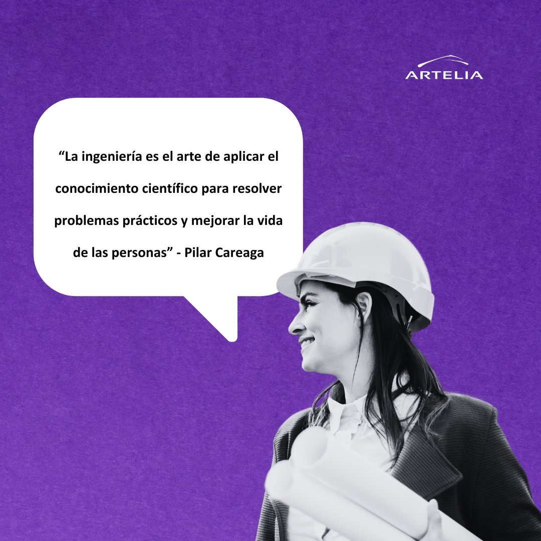 Hoy, desde Artelia Spain &amp; Portugal, recordamos el legado de Pilar Careaga, la primera mujer ingeniera de España, una pionera que rompió barreras y nos inspira a seguir innovando.💡🔧
#Ingeniería #Innovación #Inspiración #PilarCareaga