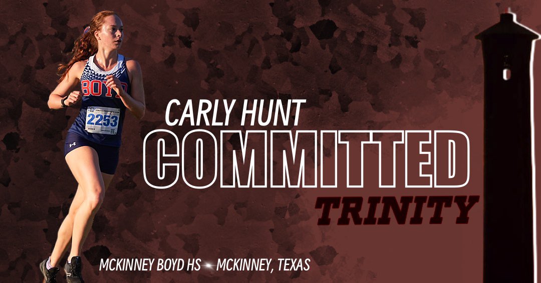 TUXC would like to welcome Carly Hunt from McKinney Boyd High School! She's coming from McKinney, Texas and is joining the distance squad.