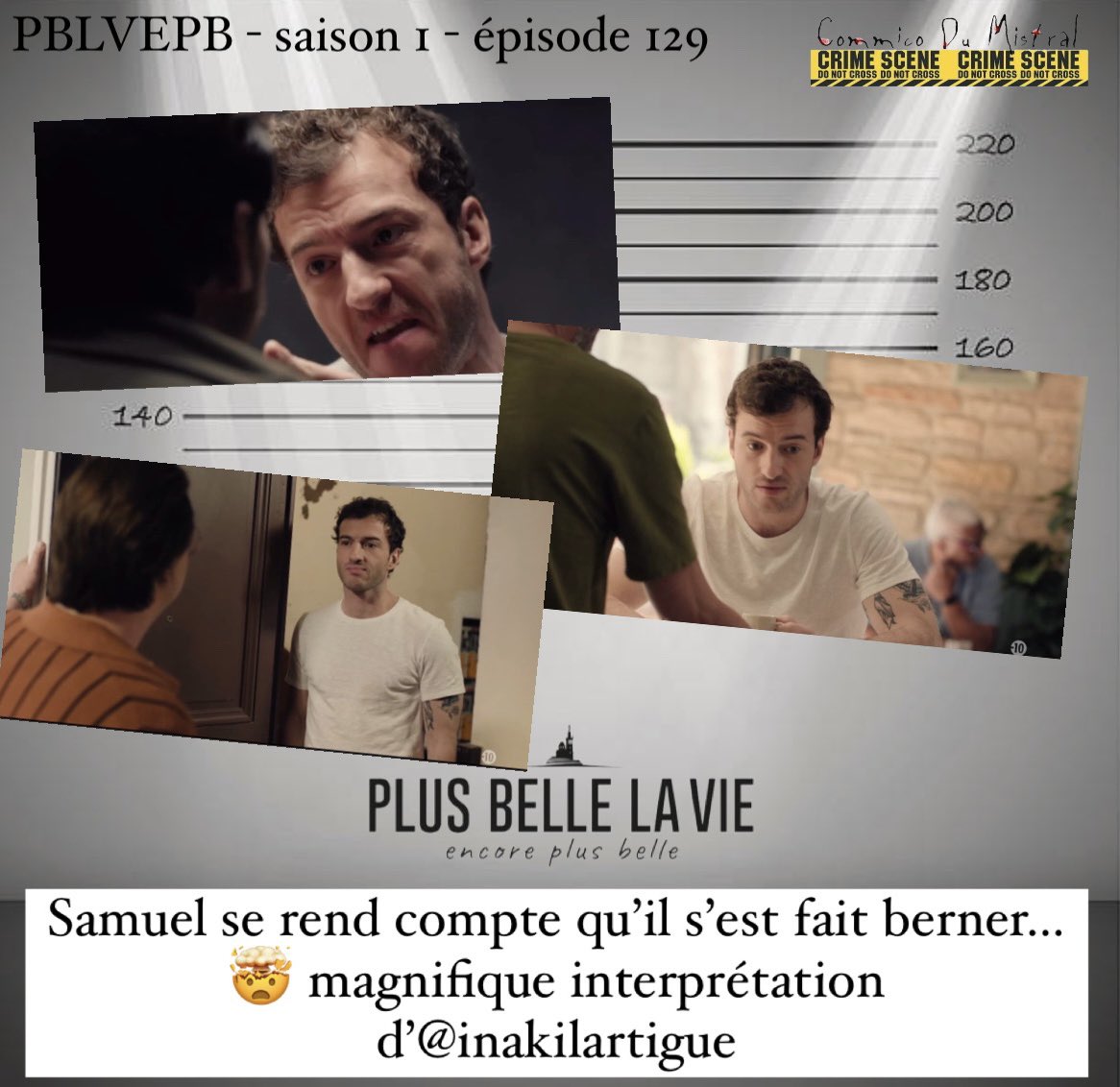 CommicoMistral's tweet photo. #pblvepb  #episode129  Samuel continue de creuser 🤯 https://t.co/7RSb8ocT2K #pblv #PLUSBELLELAVIE @inakilartigue https://t.co/ZlMrJvkRpL