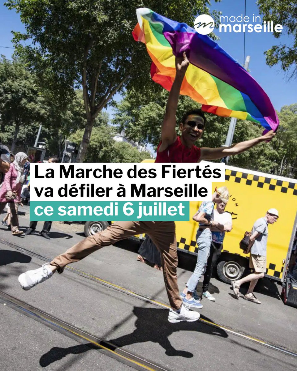 🏳️‍🌈🏳️‍⚧️ La Marche des Fiertés va défiler ce samedi 6 juillet dans le centre-ville de Marseille. Le mot d’ordre cette année : "crier le silence" pour le briser.

➡️ madeinmarseille.net/164860-la-marc…