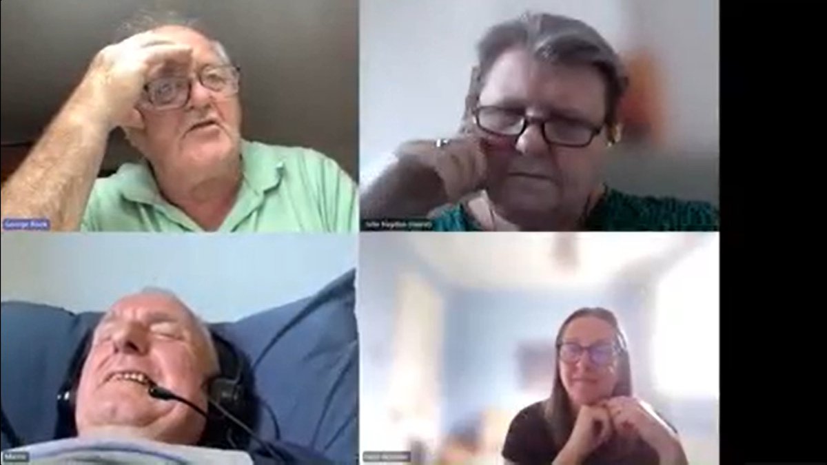 Fabulous end to this years #DementiaSummerSchool focusing on Person-centred care and Personhood with Dementia UK Lived Experience Advisory Panel &amp; Network sharing their personal experiences &amp; great  advise! 🙏🙏 
<a href="/DementiaUK/">Dementia UK</a> <a href="/george_rook/">George Rook</a> <a href="/tomroseuk/">Tom Rose QN RMN MSc</a> <a href="/gill_maidens/">gill maidens</a> <a href="/suzysopenheart/">Suzy Webster 👩‍🚀</a>