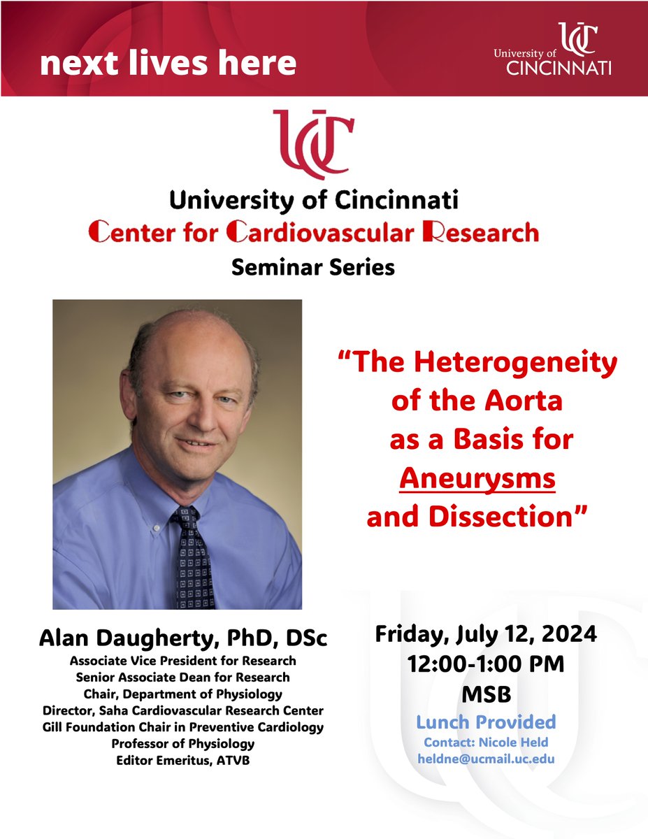 UC Center for Cardiovascular Research (@uccenter4cvr) on Twitter photo 