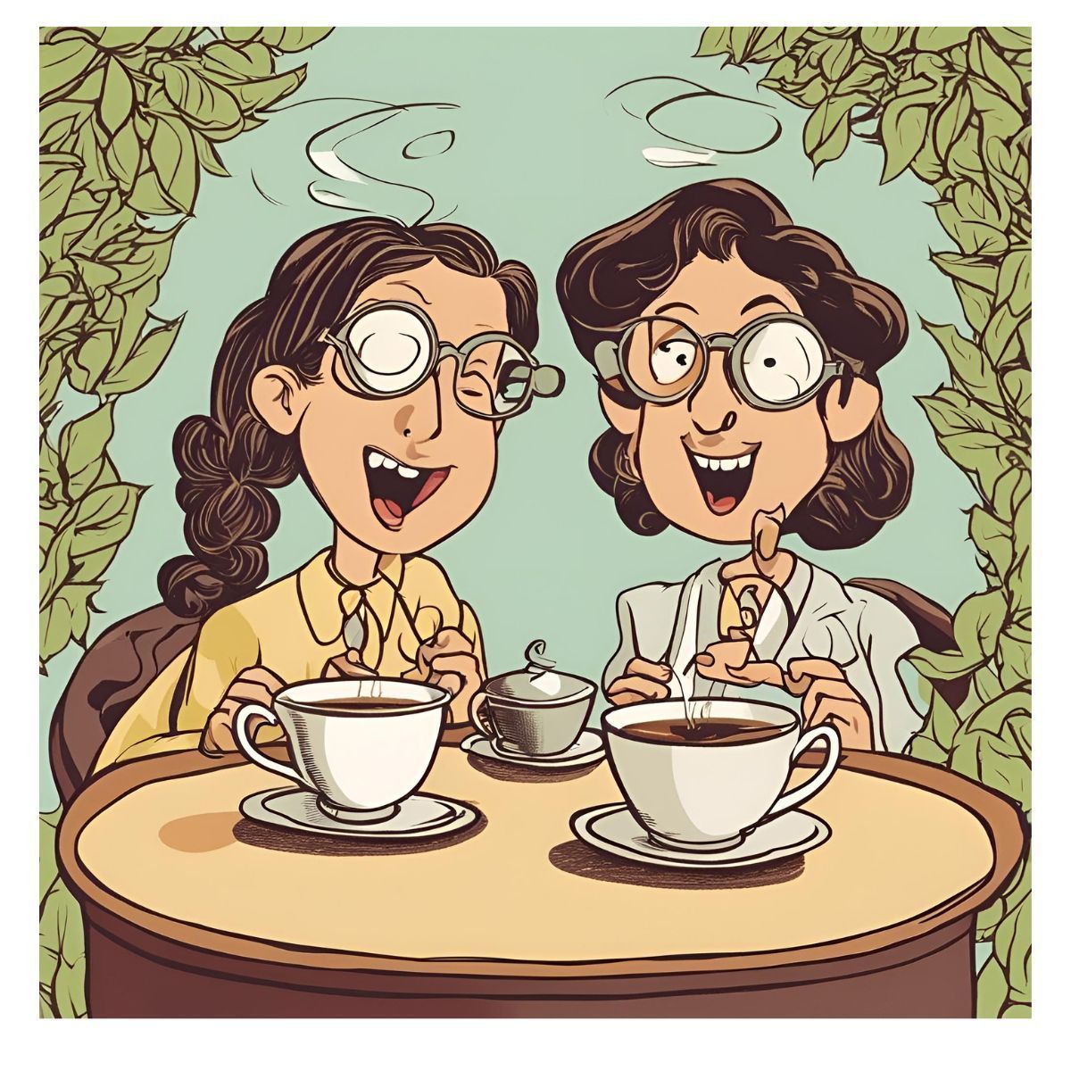 GlendaNTeas's tweet image. Why do tea drinkers always have 'mugshots' of their favorite cups? Because every brew-tea-ful sip is a memory in the making! 😄☕ #TeaHumor