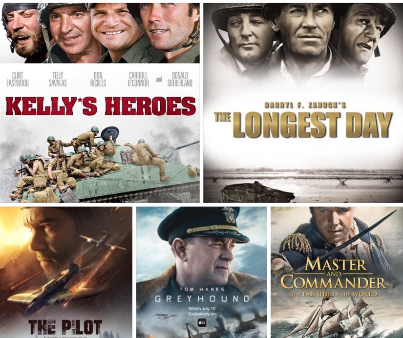 Been unable to get any war gaming in this week so just been rewatching some wartime movies 
Kelly’s Heroes, The Longest Day, Master &amp; Commander, Greyhound and The Pilot 😆
