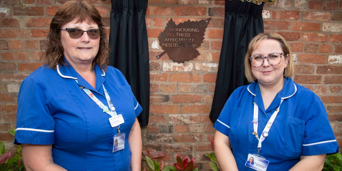 Leicester's Hospitals (@leic_hospital) on Twitter photo Today, as part of #ActionMesotheliomaDay colleagues, patients and families gathered in the Secret Garden at Glenfield Hospital to unveil a plaque honouring those affected by mesothelioma. <a href="/Leic_hospital/">Leicester's Hospitals</a> is home to world leading research and treatments for the type of cancer. Today, as part of #ActionMesotheliomaDay colleagues, patients and families gathered in the Secret Garden at Glenfield Hospital to unveil a plaque honouring those affected by mesothelioma. <a href="/Leic_hospital/">Leicester's Hospitals</a> is home to world leading research and treatments for the type of cancer.