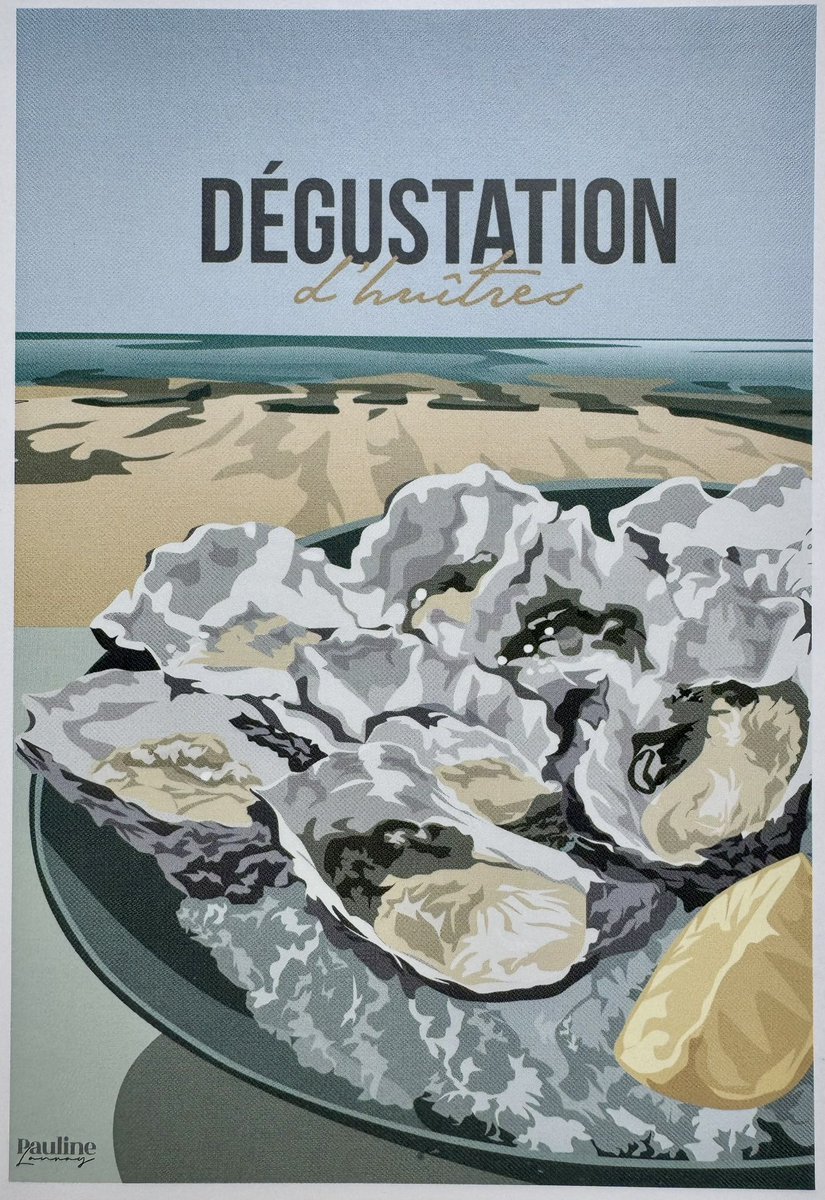 RyanBCarnegie's tweet image. Does better societal acceptance of shellfish aquaculture make it more likely to be featured in popular art? Does artistic representation of shellfish aquaculture make it more likely to be embraced by the public? Some of both? Some postcards from France…
