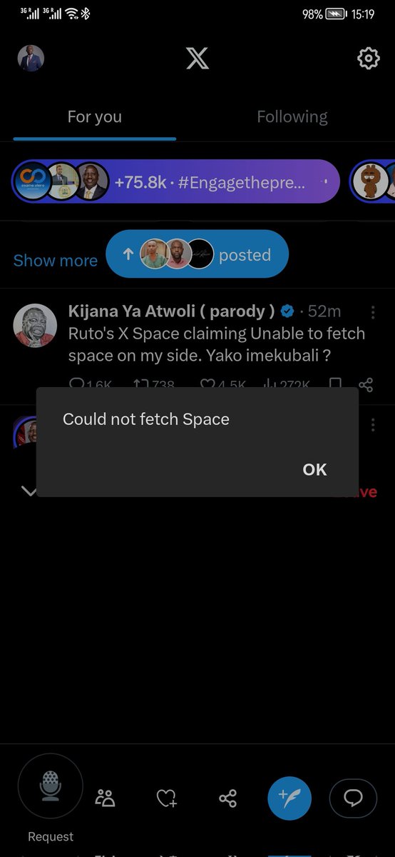 kayojackton's tweet photo. @ItsMainaKageni It's around the globe I can't access either @elonmusk  please explain.... Is this sabotage https://t.co/MxWpBa5Z0k