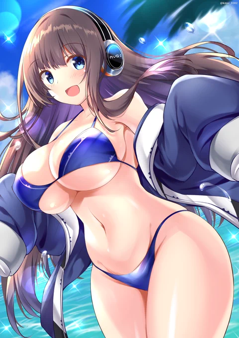 幽霊さんビキニ  #ビキニの日