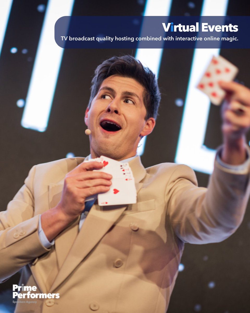 Transform your event with magician Ben Hanlin! A seasoned host, Ben customises his magical acts to fit any occasion, mixing humour with illusions for a memorable experience. Ideal for awards, conferences, and virtual events. #BenHanlin #CorporateEvents shorturl.at/DNlrQ