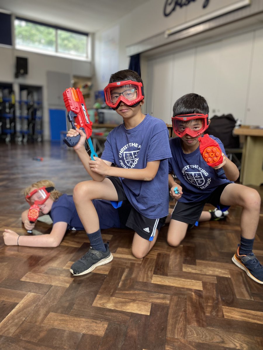 SportsXtraSW's tweet image. Nerf Battle Camps Summer 2024
Using our state of the art Nerf guns and soft tip bullets, your child will use team work, agility and problem solving putting them to the ultimate test!
Go to sports-xtra.com to book now!