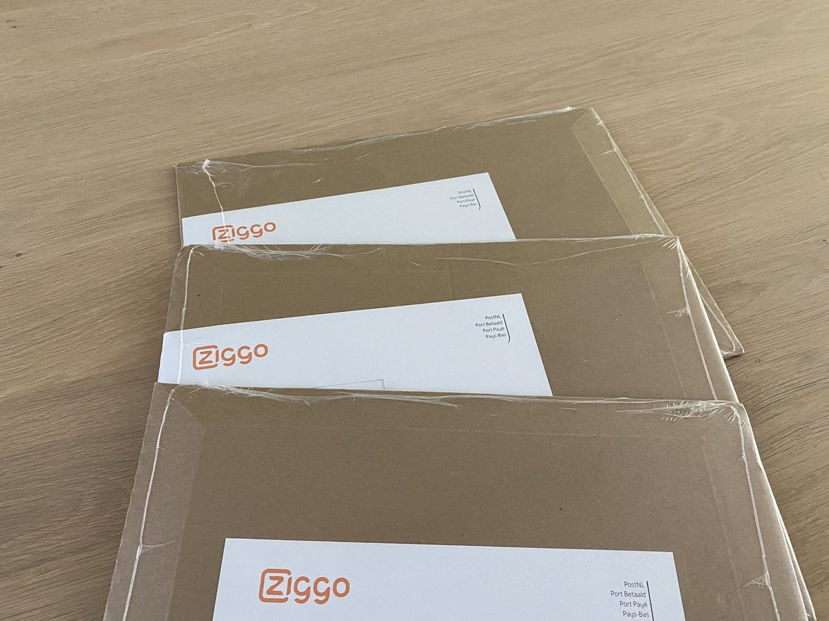 Goed bezig <a href="/ZiggoWebcare/">Ziggo</a> . Drie retour enveloppen ontvangen om de ci+ modules terug te sturen die jullie ruim twee weken geleden al hebben ontvangen. Kon er ook nog wel bij. Wat een soap dit.