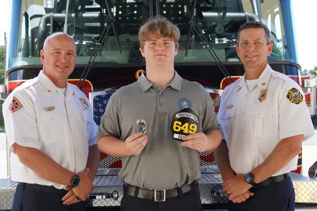 We are thrilled to announce the addition of three professionals to the Ocala Fire Rescue family. Please join us in welcoming Firefighter/EMTs Clayton Blalock, Kendrick Langford, and Ashton Sharpe.
Welcome to the family!