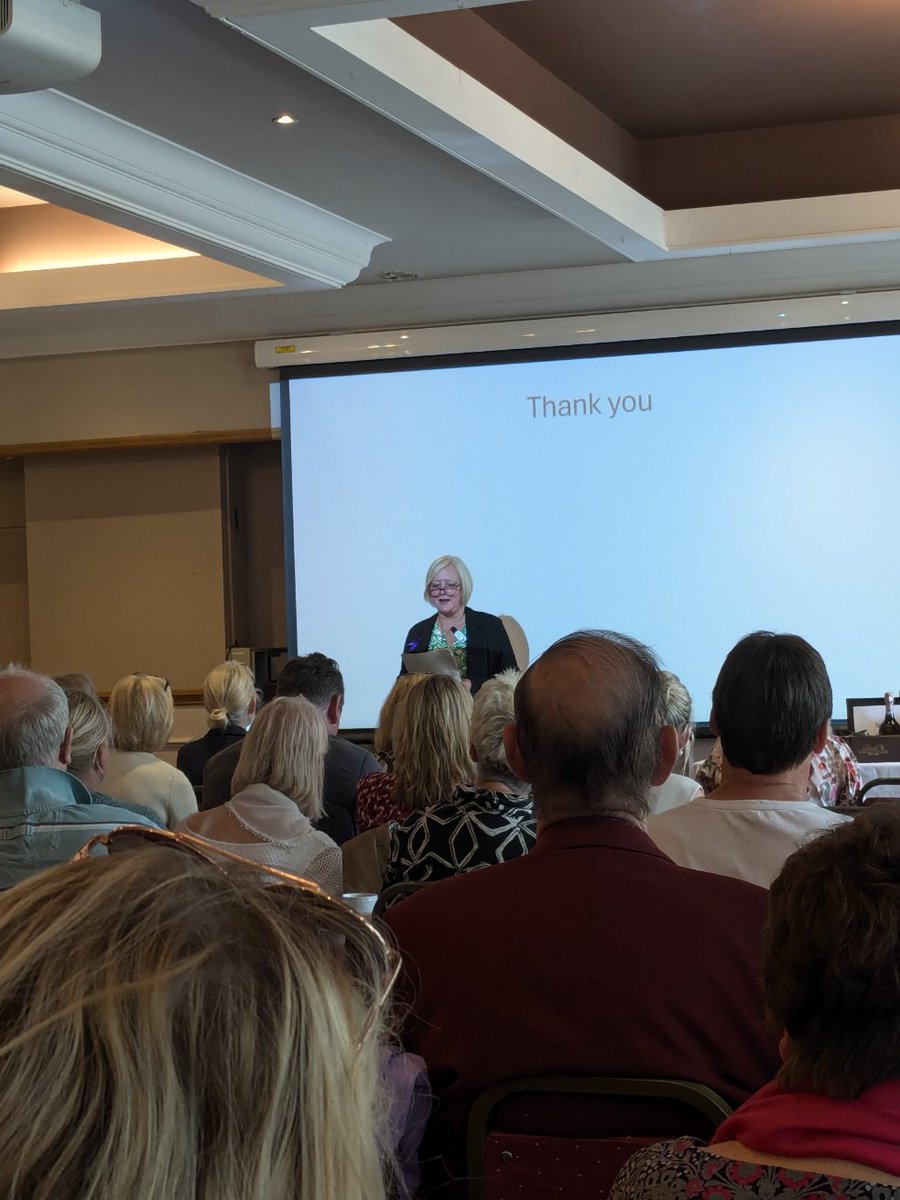Kimberley Stubbs, Chair and Trustee of the June Hancock Mesothelioma Research Fund, giving a fantastic talk at @Team_HASAGs Action Mesothelioma Day 2024 #AMD2024