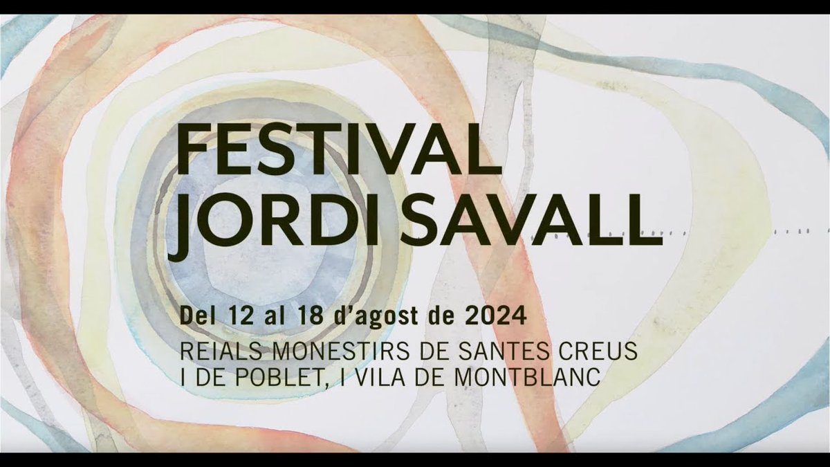 Músiques Empoderades (@empoderades_cm) on Twitter photo Demà parlarem del Festival <a href="/jordisavall/">Jordi Savall</a> <a href="/FundacioCIMA/">Jordi Savall: Fundació CIMA</a> que tindrà lloc entre el 12 i el 18 d'agost al Reial Monestir de Santes Creus, la ciutat de Montblanc i el Reial Monestir de Poblet
🎧A les 14h, a <a href="/catalunyamusica/">Catalunya Música</a>
ccma.cat/3cat/musiques-… Demà parlarem del Festival <a href="/jordisavall/">Jordi Savall</a> <a href="/FundacioCIMA/">Jordi Savall: Fundació CIMA</a> que tindrà lloc entre el 12 i el 18 d'agost al Reial Monestir de Santes Creus, la ciutat de Montblanc i el Reial Monestir de Poblet
🎧A les 14h, a <a href="/catalunyamusica/">Catalunya Música</a>
ccma.cat/3cat/musiques-…
