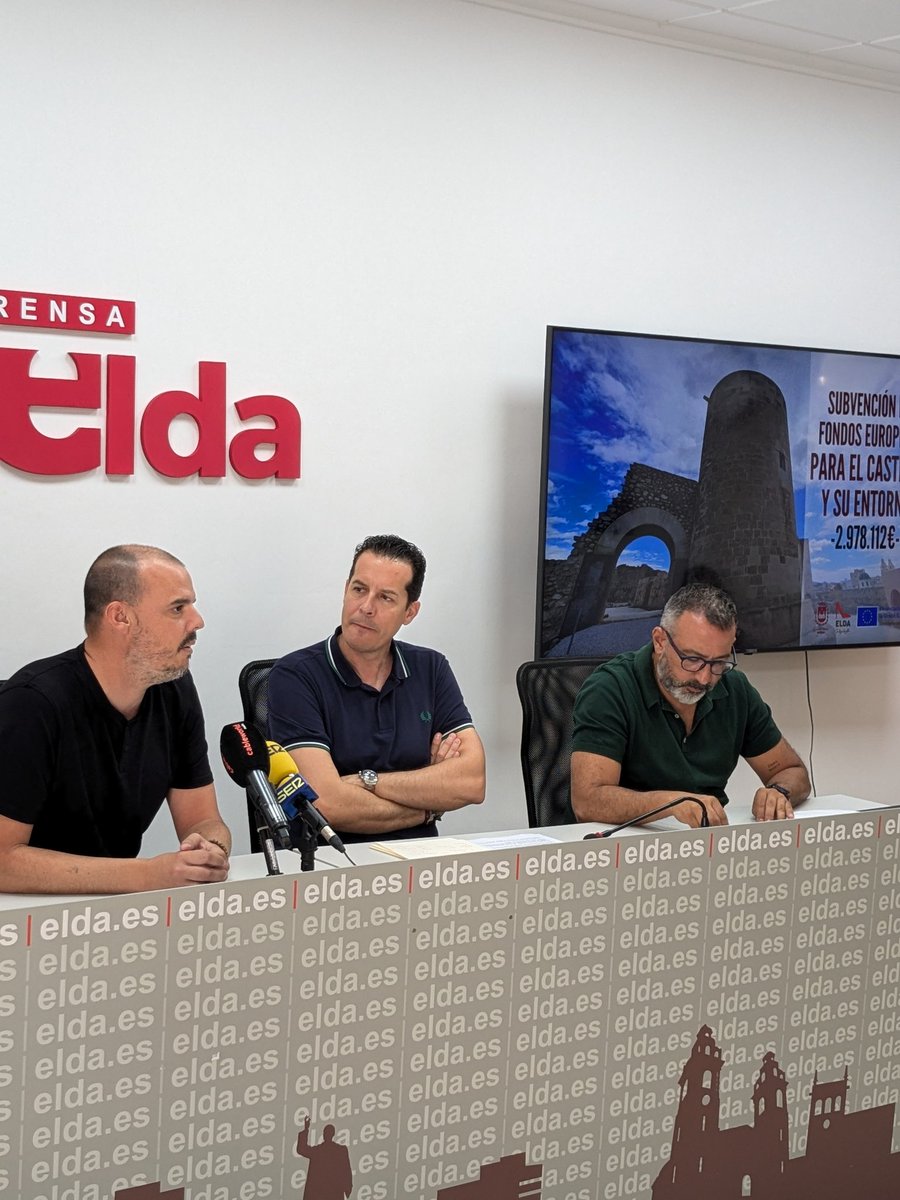 👏🏻¡Tenemos una gran noticia!

🏰Hemos recibido 3 millones de euros para la rehabilitación del castillo 

👉🏻Gracias a esta subvención de los fondos europeos #NextGeneration se podrán realizar grandes actuaciones del plan director del castillo