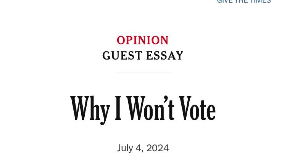 First they laugh at you, then they attack you, then they pay some asshole to write the same thing you've been saying on Twitter for 14 fucking years