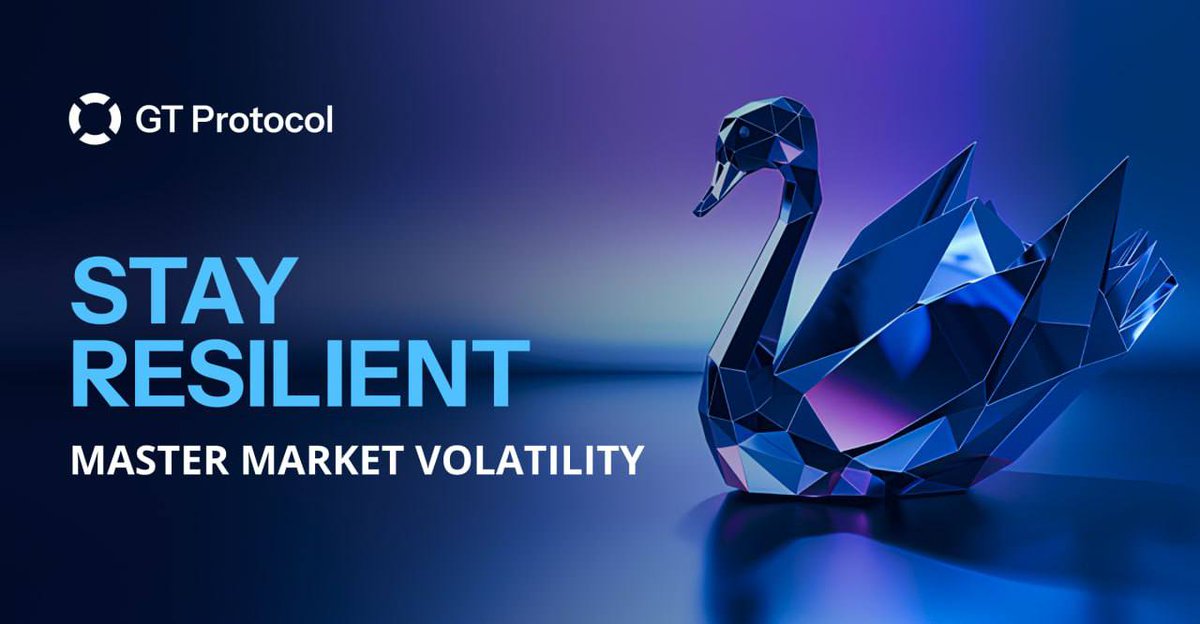 GT_Protocol's tweet photo. 💡Must-read for all the cryptos💡

To see Black Swans in today's world is no longer a metaphor; it's the actual market volatility and uncertainties that everyone can feel. Our team offers you great tips for navigating through Black Swan events with confidence and turning potential crises into opportunities 🌟

👉 Check out our latest article here: https://t.co/7XjJ77Etyt

And be sure to explore our GT APP for a smoother, stress-free trading experience! Wishing you successful trades and favorable market conditions! 🦾

#GTProtocol #GTAPP