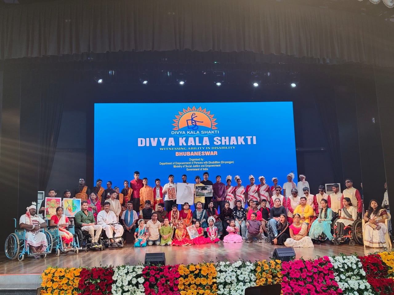 Immaculate Performances of Divyang children at Divya Kala Shakti