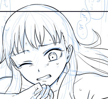 なんでショちゃん来てくれへんのやろ…?
全然思い当たるフシがないけど、強いて言うなら今原稿で超絶可愛い顔させてることぐらい…? 