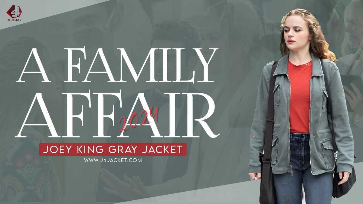 j4jacket's tweet image. Drape this smart-casual A Family Affair 2024 Joey King Gray Jacketat the bets prices.
shop Now: t.ly/-5bqB
#afamilyfair #joeykinggrayjacket #grayjacket #joeyking #fashion #graycottonjacket