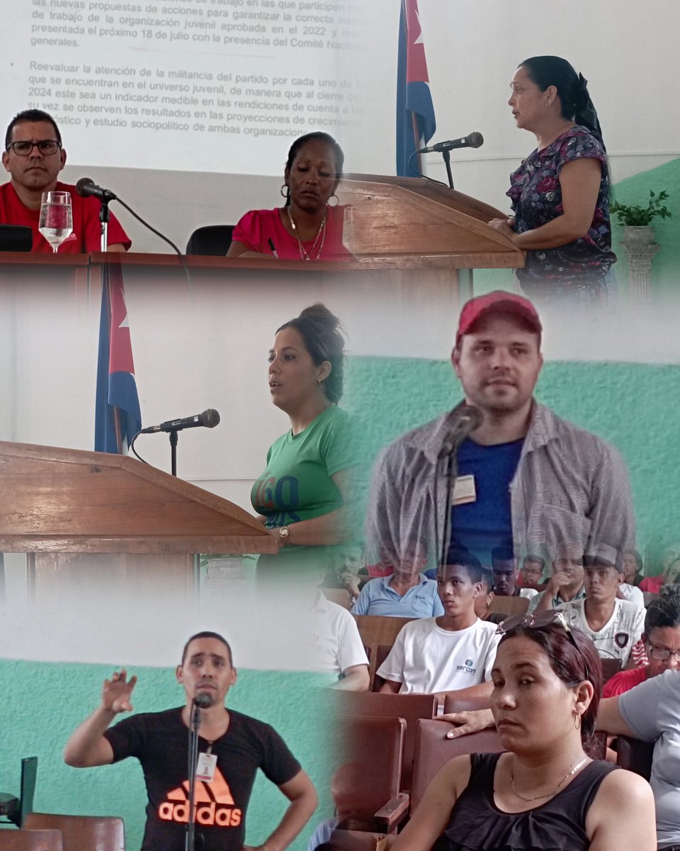 " MOA EN 26" Evaluamos en reunión con los secretarios de núcleos y de comité de base  la atención del Partido a la #UJC.
#PCCMoaTrabajaYEnaltece
#UnaMejorJuventud