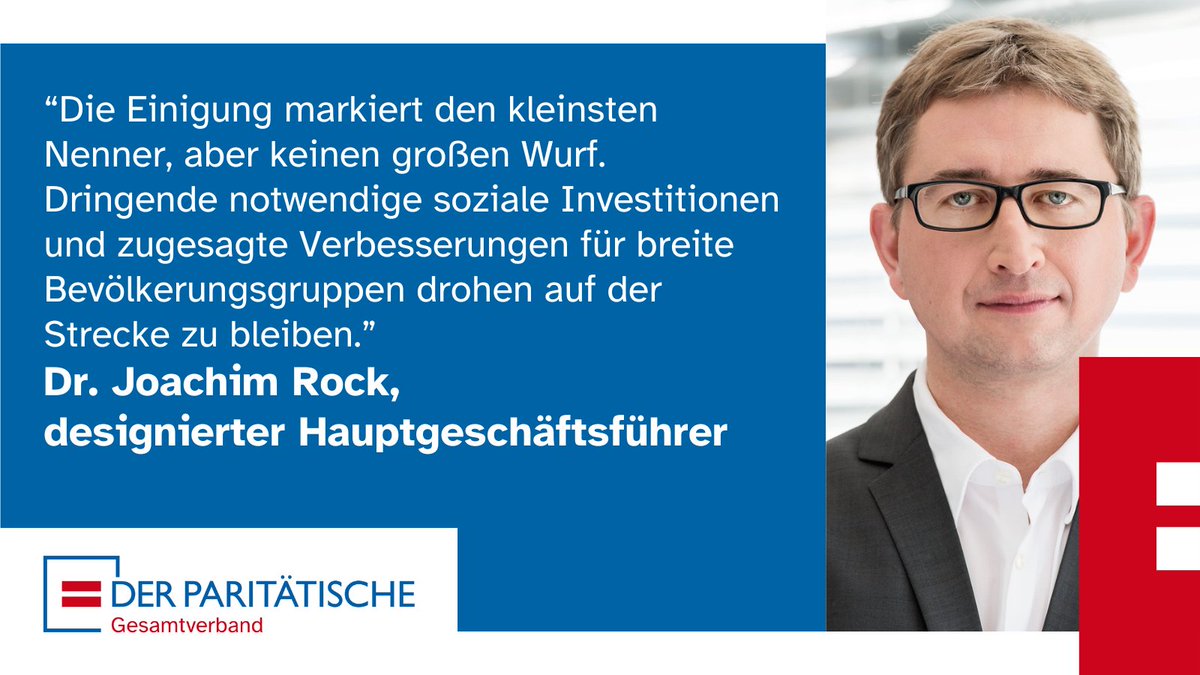 Einigung zum #Haushalt der Bundesregierung: Viel Schatten, wenig Licht – kleinster Nenner statt großer Wurf.
🧵Ein Thread zu unserer Bewertung des Ampel-Entwurfs: 
👎Verschärfung von #Bürgergeld-Sanktionen
👎Fehlt weiterhin: Ausbau der Arbeitsförderung