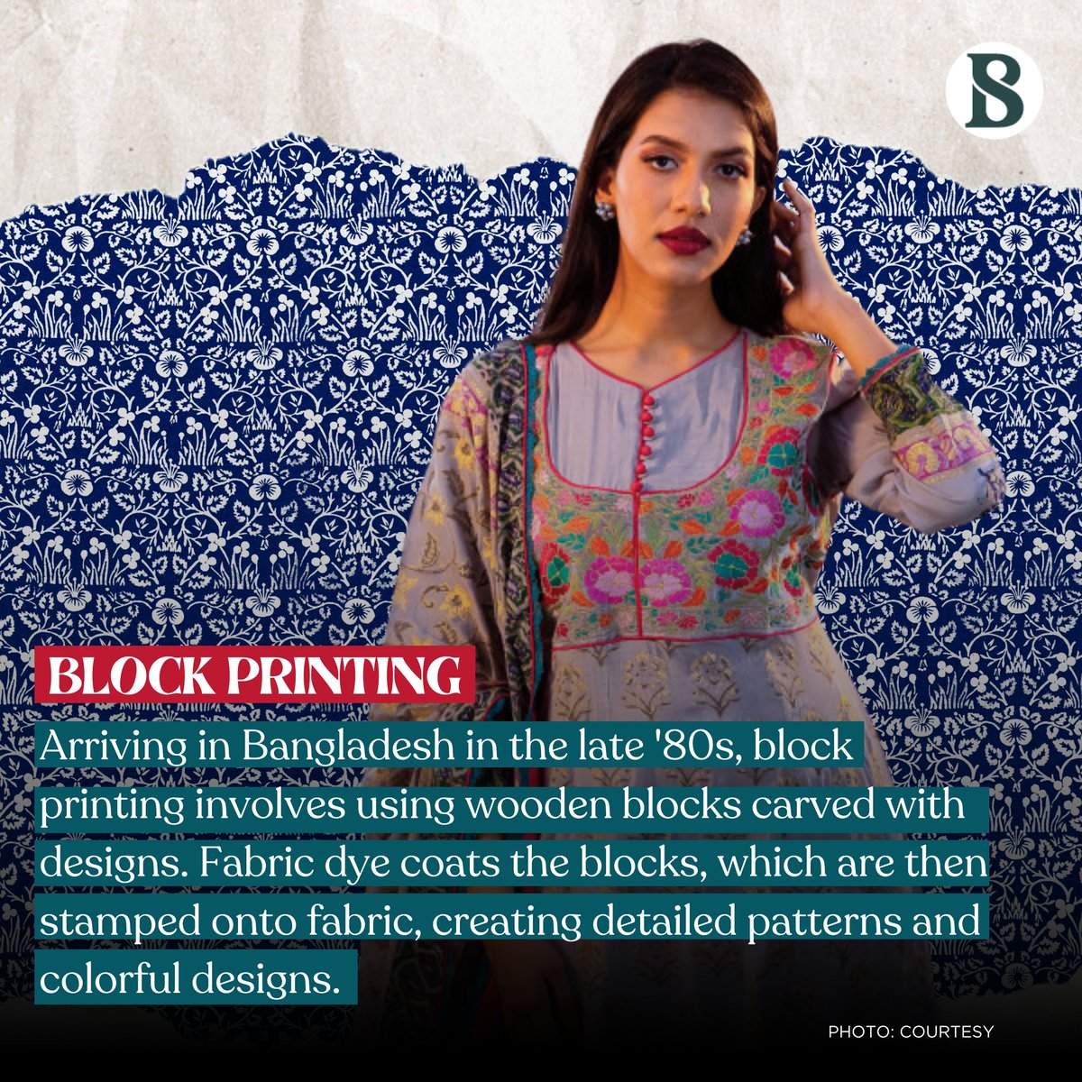 tbsnewsbd's tweet image. In the modern world where fast fashion and screen printing on clothes is so common, people forget to see the beauty in traditionally dyed clothing.

[Link in Comments]

#Blockprint #handcrafted #Kalamkari #Bandhani #TBSNews