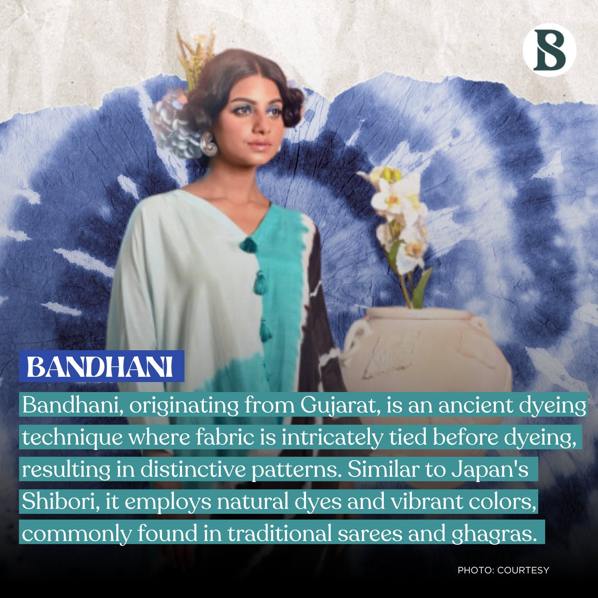 tbsnewsbd's tweet image. In the modern world where fast fashion and screen printing on clothes is so common, people forget to see the beauty in traditionally dyed clothing.

[Link in Comments]

#Blockprint #handcrafted #Kalamkari #Bandhani #TBSNews