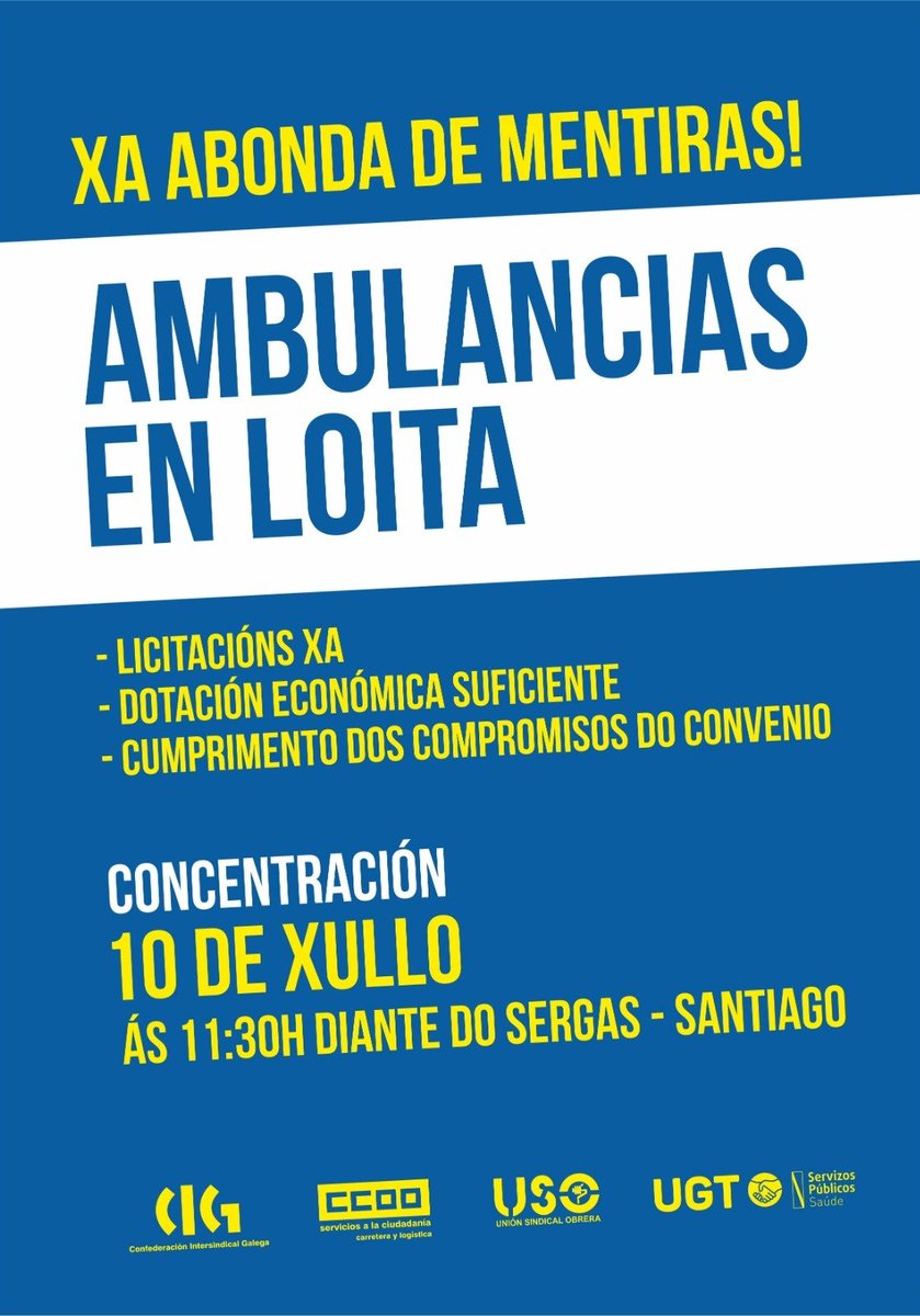 🔴 Xa abonda de mentiras! Solución XA! #Ambulanciasenloita