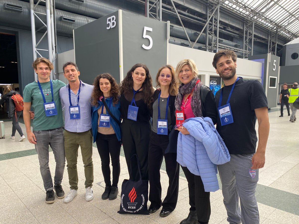 Group from the University of Rome Foro Italico participating at the #ECSS2024 conference in Glasgow <a href="/E_C_S_S/">ECSS</a>