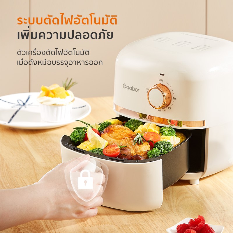 Joychicshop's tweet photo. หม้อทอดไร้น้ำมัน หม้ออบลมร้อน Gaabor ขนาด 2 ลิตร
กำลังไฟ 900W ดีไซน์มินิมอล มีระบบตัดไฟอัตโนมัติ
📷พิกัดร้านค้า
𝙎𝙝𝙤𝙥𝙚𝙚 : https://t.co/6rTdKCkS0C
𝙇𝙖𝙯𝙖𝙙𝙖 : https://t.co/54v6mo1aiJ
#หม้อทอด #หม้อทอดไร้น้ำมัน #หม้ออบลมร้อน #Gaabor https://t.co/lJWFbwFzus
