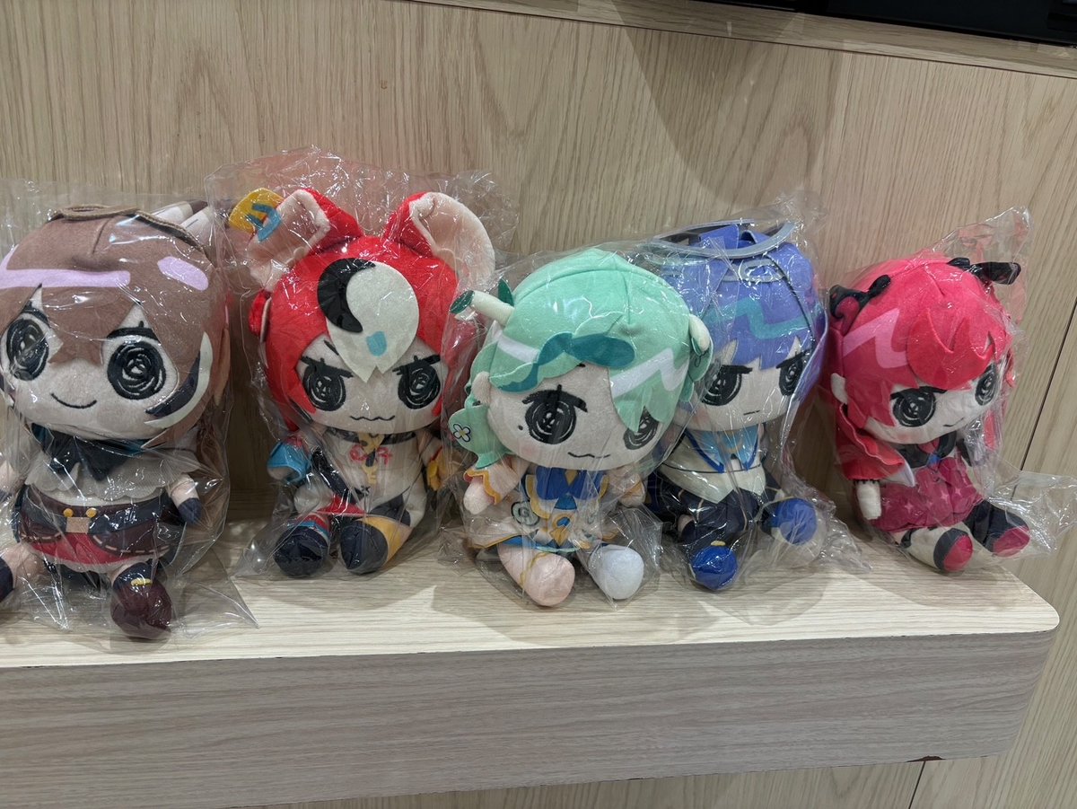 ホロライブ】 ホロライブ新グッズ 『BEEGsmol Promise ぬいぐるみ』の 