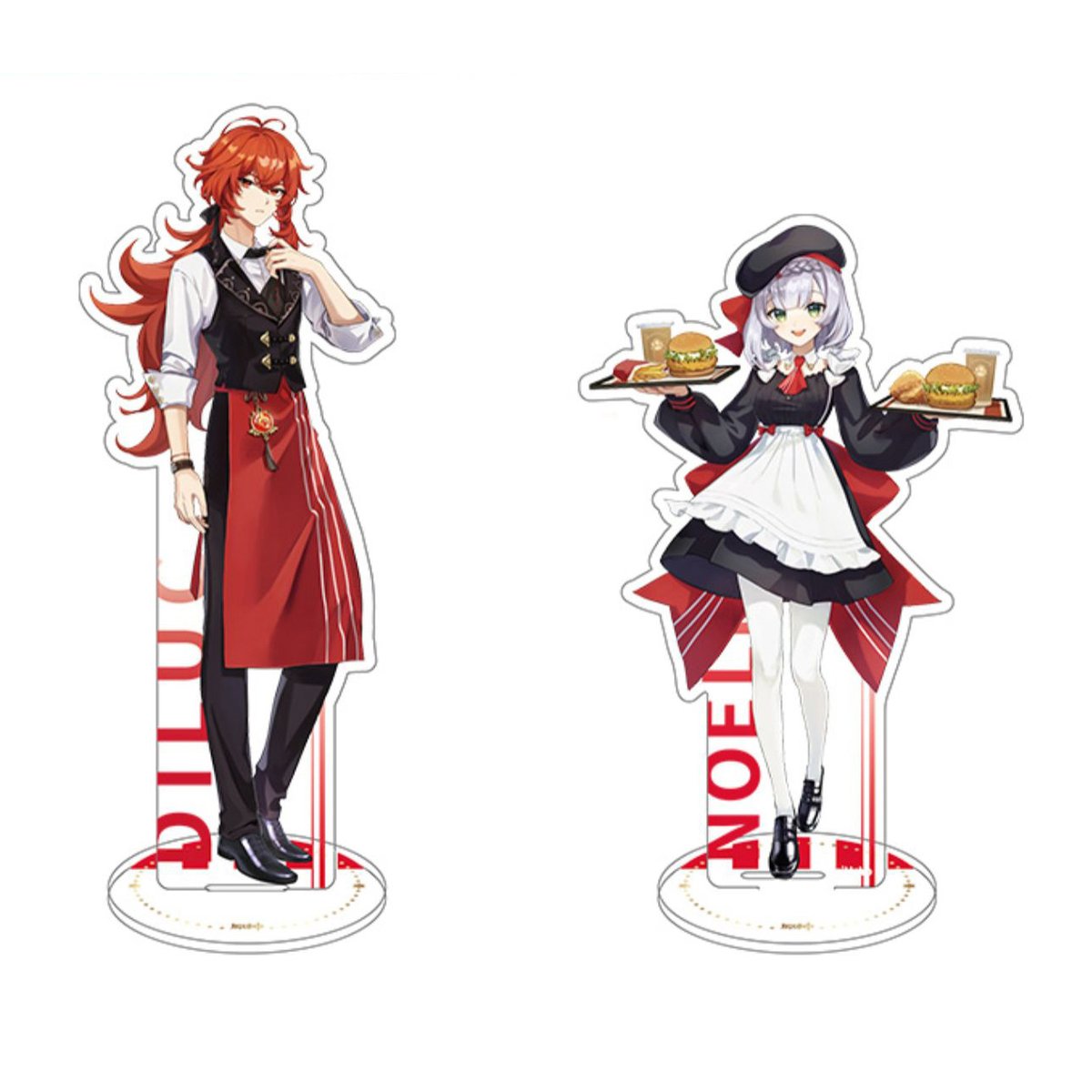 原神 リネ KFC アクリルスタンド 当選 当選書付き 原神 リネット アクリルスタンド KFC 非売品 当選品 非売品