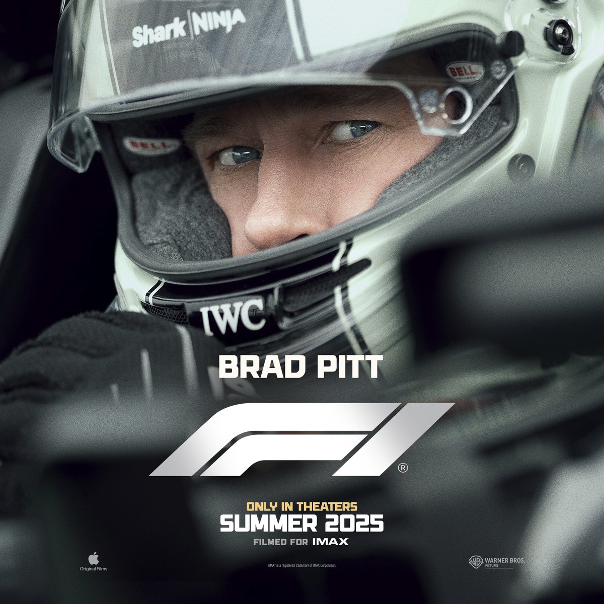 diegofmejia's tweet photo. No podía tener un título diferente: #F1
Este domingo veremos el teaser.

Director: Joseph Kosinski
Productores: Jerry Bruckheimer, Chad Oman, Dede Gardner, Jeremy Kleiner y Lewis Hamilton
Estudio: Apple Studios
Distribuidor: Warner Bros. Pictures
Reparto: Brad Pitt, Damson Idris, Kerry Condon, Javier Bardem, Tobias Menzies, Sarah Niles, Kim Bodnia y Samson Kayo.
