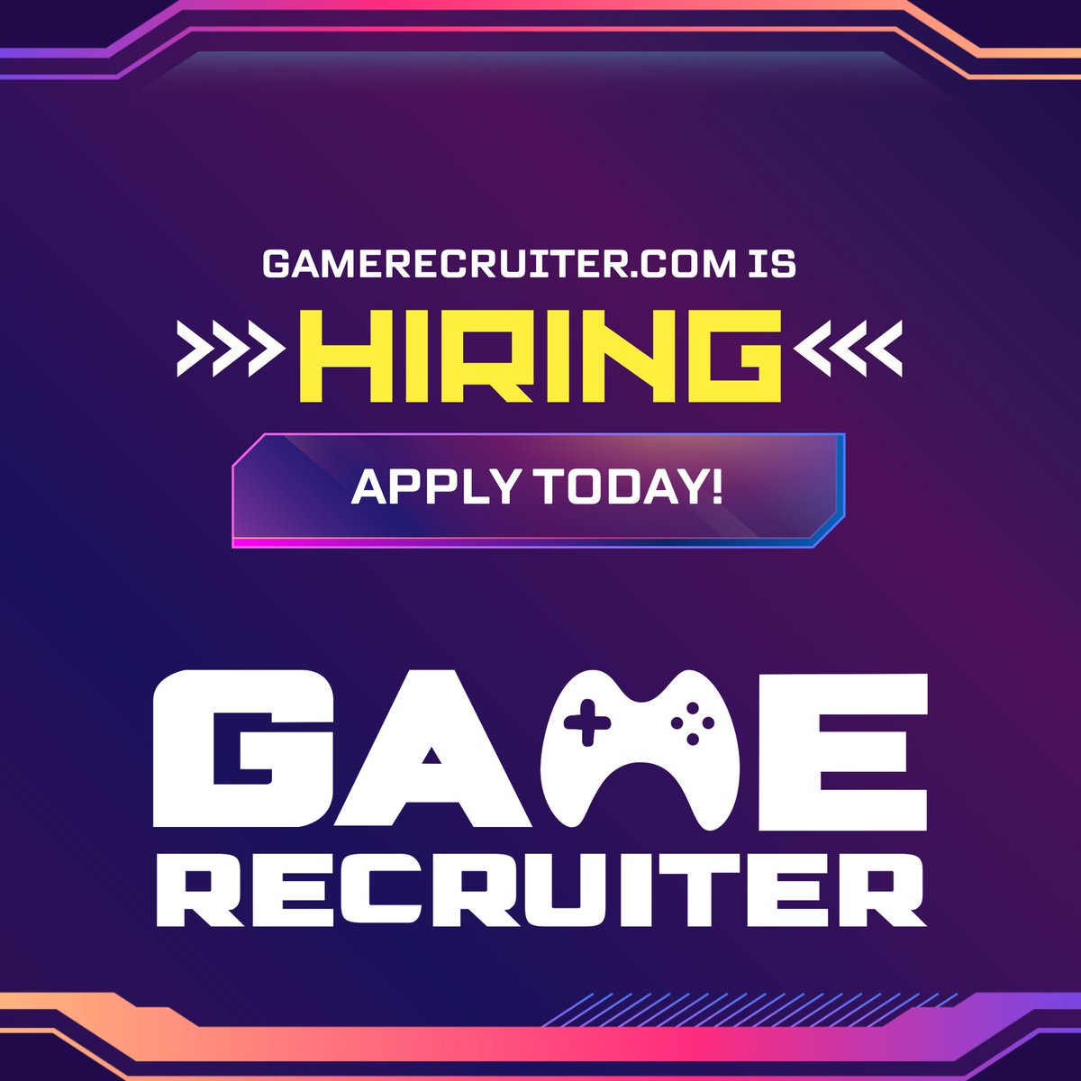 GameRecruiter's tweet image. At GameRecruiter, we understand the power of gaming and the exponential potential of the evolving digital entertainment space.
All Opportunities Listed Here -------> gamerecruiter.com/opportunities/
#GameRecruiter #VideoGameJobs #GameDeveloperJobs