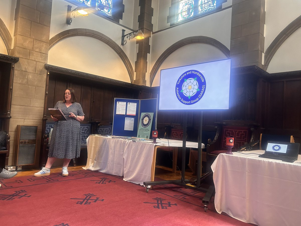 Fantastic talk by Nic Fitzpatrick from the National Education Union about the ongoing risk of asbestos in schools and impact on school staff and pupils. Lots to be done to raise awareness and reduce the risk. #AMD2024 <a href="/yorkshireSARAG/">Yorkshire and Humber Asbestos Support Group SARAG</a> <a href="/meso_sheffield/">Mesothelioma UK Research Centre - Sheffield</a>