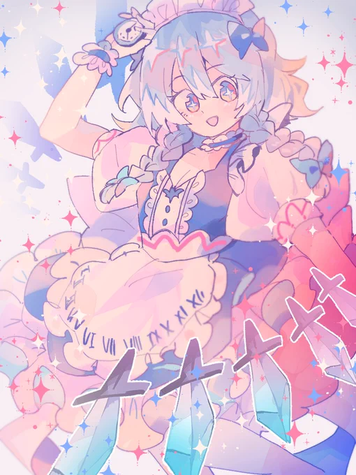 暑いので咲夜は魔法少女になった 