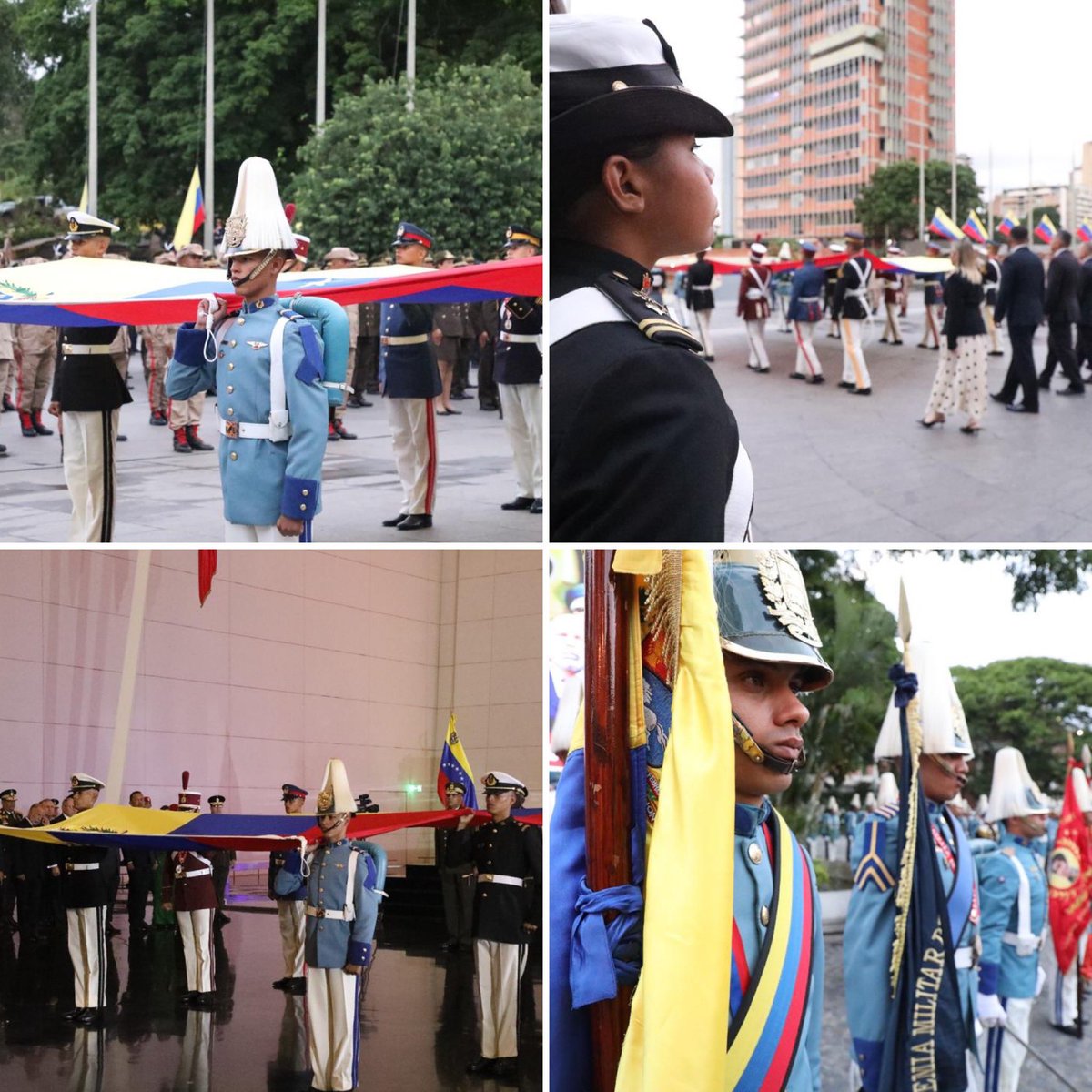 Hoy elevamos banderas a los cielos ! 
Hoy es día de fiesta nacional ! Celebramos el 213° Aniversario de la Declaración Solemne de nuestra Independencia Nacional ! 
Hoy celebramos a la #FANB quien junto al pueblo se mantiene alerta, garantizando la Paz, la libertad y la