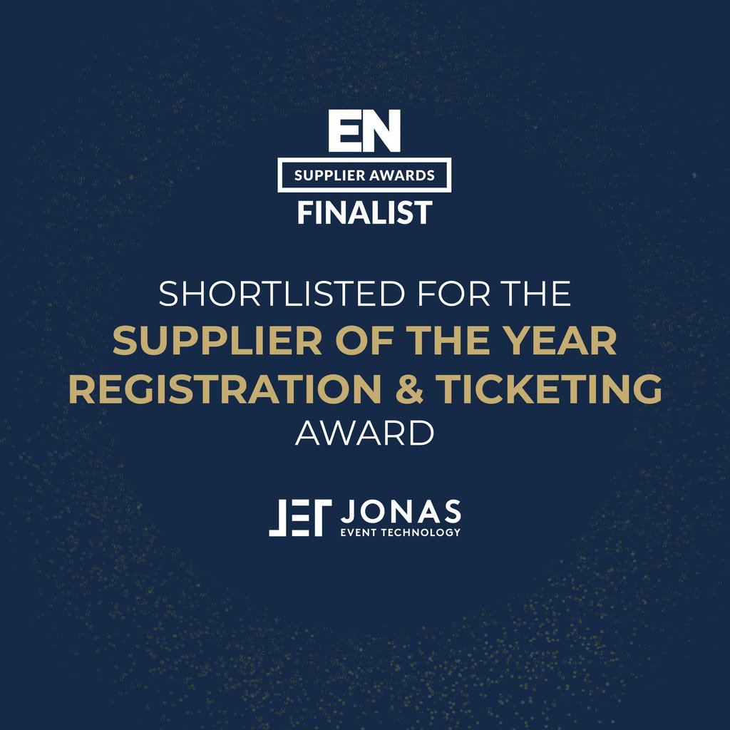 We're thrilled to announce that we've been shortlisted for the EN Supplier of the Year Award in Registration &amp; Ticketing! 🎉

We'd also like to congratulate, Florence Carr, one of our onsite managers, who has been nominated for the Freelancer of the Year award. Excellent work!👏