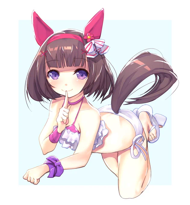今日はビキニの日といいうことでビキニ集めてみました(再掲)#ビキニの日#ウマ娘プリティーダービー 