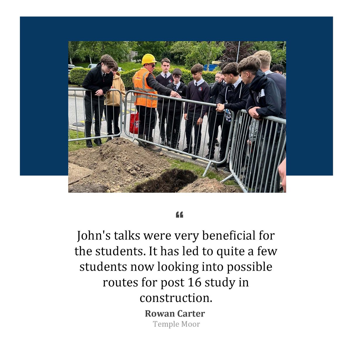 Lindum Group (@lindumgroup) on Twitter photo Contracts manager John Gledhill has been inspiring tomorrow’s #construction workers with a series of talks during work to build a £2.6m extension to the sixth form block at <a href="/TempleMoorHigh/">Temple Moor High School and Sixth Form</a> in #Leeds.
Read more here: lindumgroup.com/news/lindum-in… Contracts manager John Gledhill has been inspiring tomorrow’s #construction workers with a series of talks during work to build a £2.6m extension to the sixth form block at <a href="/TempleMoorHigh/">Temple Moor High School and Sixth Form</a> in #Leeds.
Read more here: lindumgroup.com/news/lindum-in…