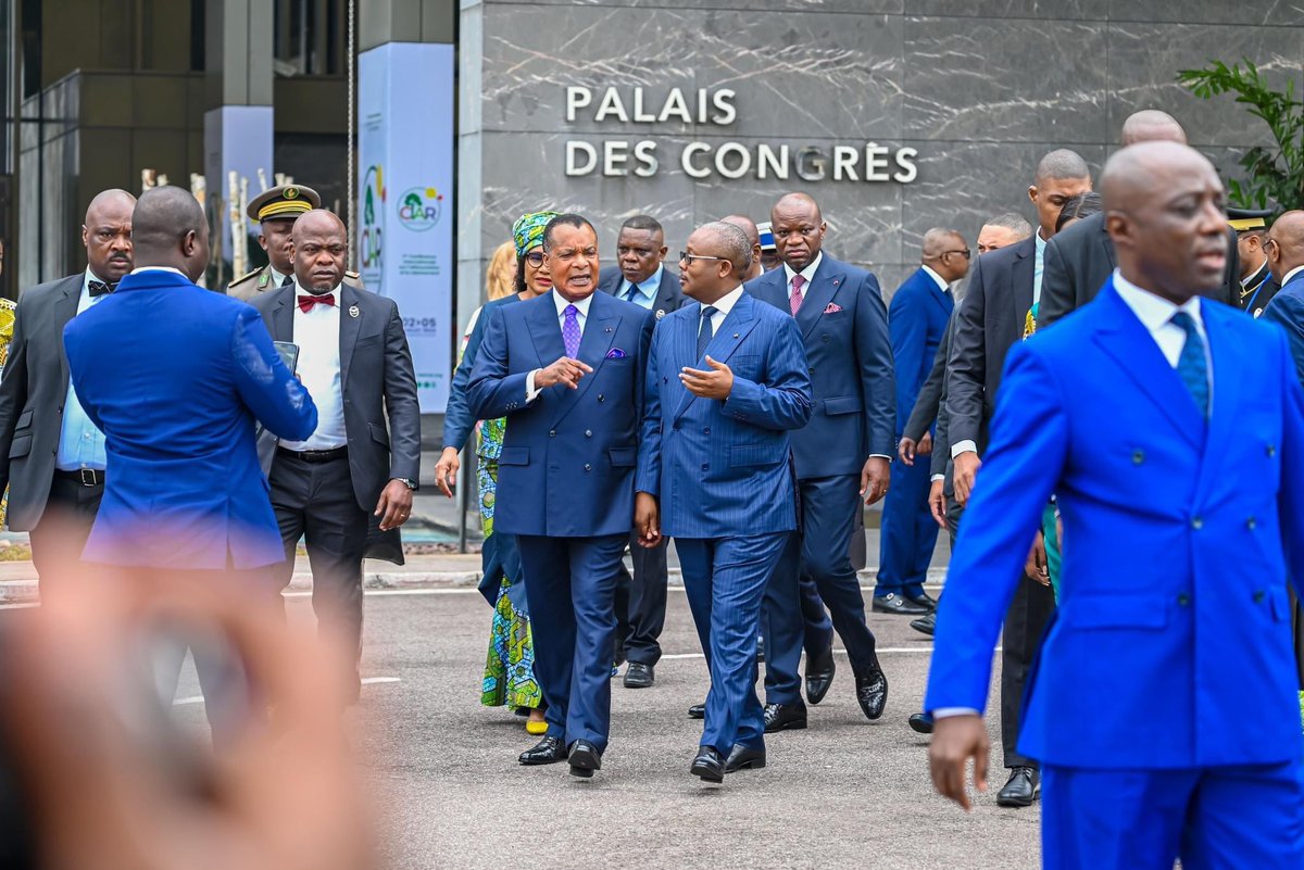 Ciar_Damar's tweet photo. Revivons en images le segment des Chefs d'Etat et de gouvernement de la première conférence Internationale sur l'Afforestation et le Reboisement (CIAR).

#CIAR2024 #Reboisement #Afforestation #Biodiversité #ChangementClimatique #cop27 #congobrazzaville242 https://t.co/SKGdkWBmjC