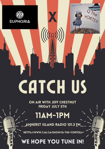 Charlie Hindmarch (@drhindmarch) on Twitter photo Proud Dad moment - my son's band was invited to play live on air on Amherst Island Radio <a href="/amherstislandfm/">Amherst Island Radio</a> they're live between 11am and 1pm today!
He mostly plays drums, but plays guitar and vocals on some tracks.
instagram.com/_euphoriabandd/ Proud Dad moment - my son's band was invited to play live on air on Amherst Island Radio <a href="/amherstislandfm/">Amherst Island Radio</a> they're live between 11am and 1pm today!
He mostly plays drums, but plays guitar and vocals on some tracks.
instagram.com/_euphoriabandd/