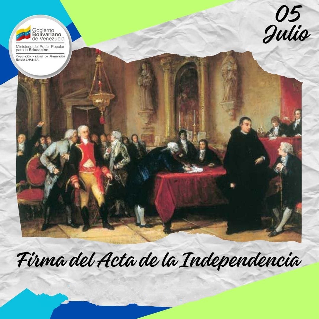 ¡Qué viva nuestra soberanía! Celebramos con orgullo los 213 años de este acto heroico. Honramos el sacrificio de aquellos/as que forjaron la independencia y mantenemos vivos sus ideales en nuestras convicciones de justicia e igualdad. #AyerHoyYSiempreIndependientes <a href="/NicolasMaduro/">Nicolás Maduro</a>